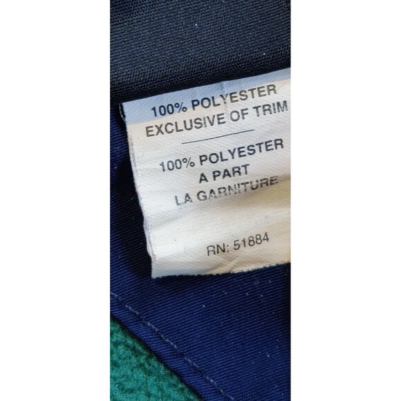 Patagonia Snap T Fleece Sweater Men Large Green Made USA Pullover Jacket Vintage - Picture 4 of 9